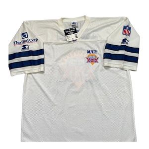 Vintage STARTER Dallas Cowboys Super Bowl 30 MVP Jersey J Bruneau